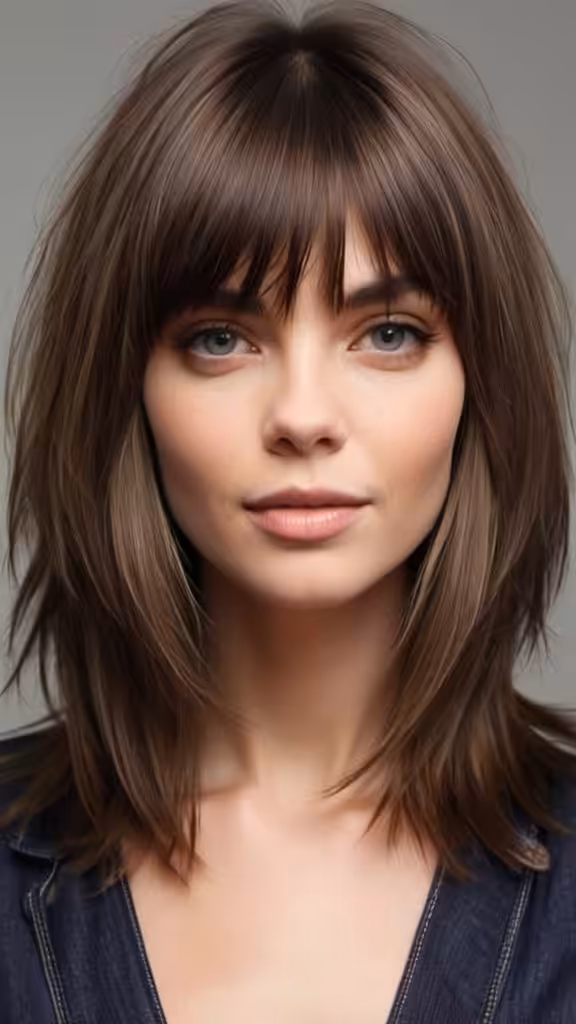 Extra Long Shag Haircut