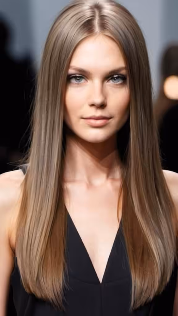 Face Framing Pieces with Trimmed Ends