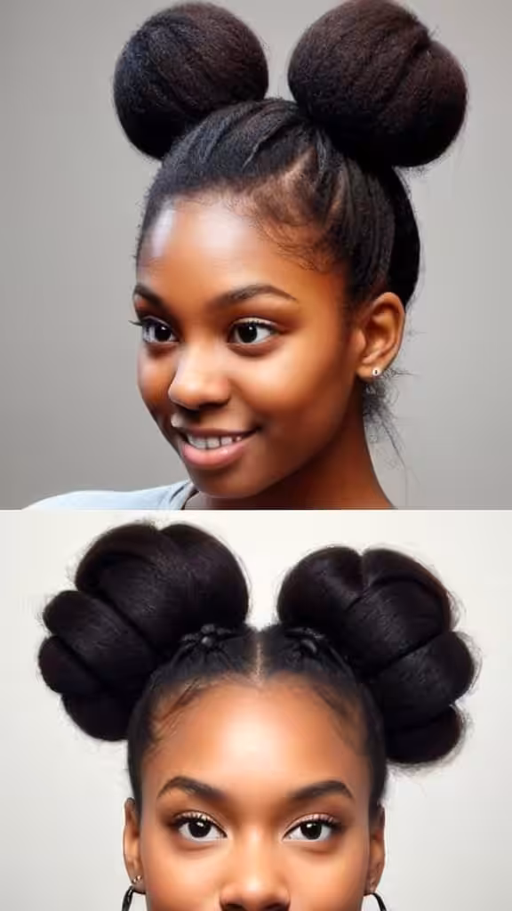 Half-Up Bun
