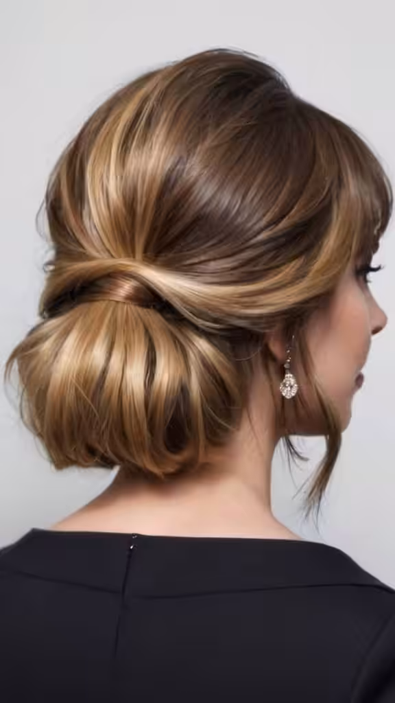 Half Up Half Down Bob