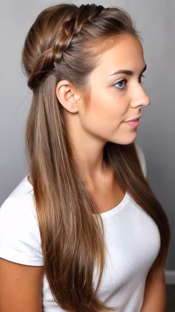 Half-Up, Half-Down