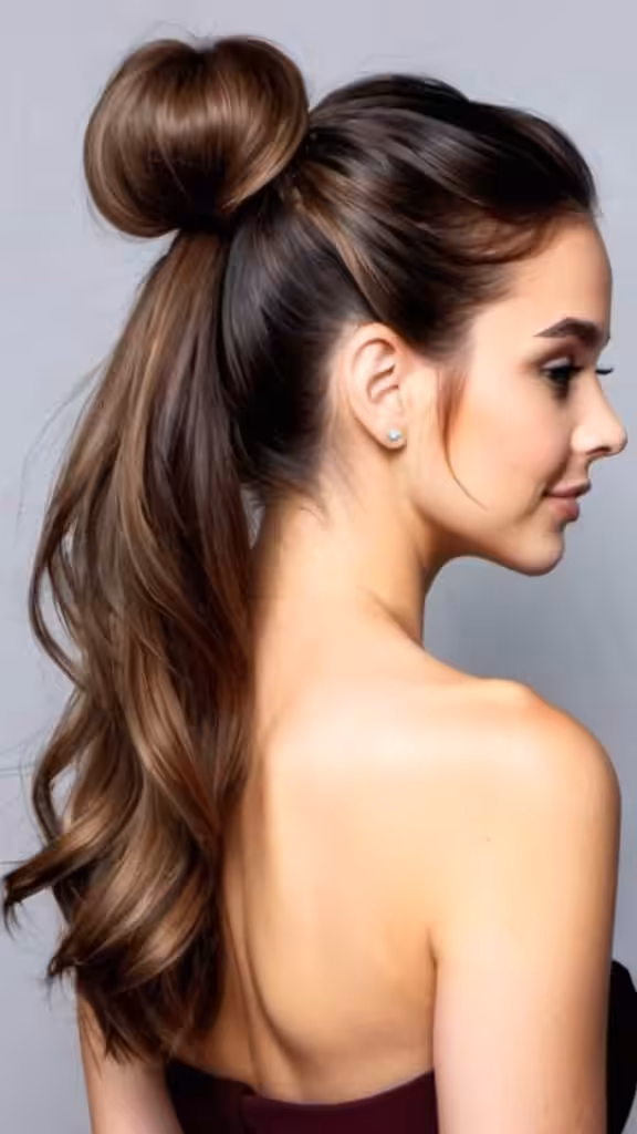 High Half Bun