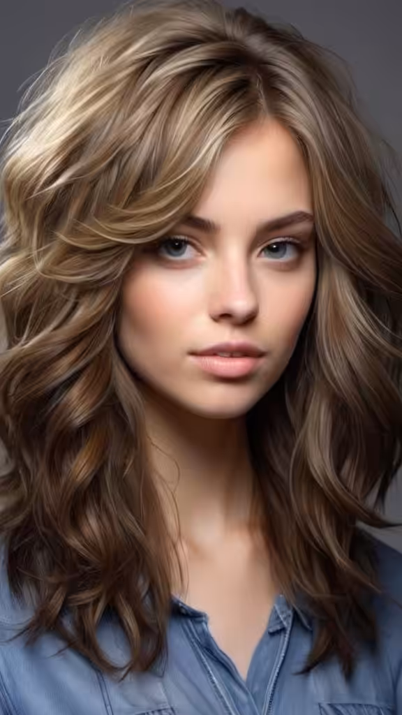 Incredibly Layered Thick Hair
