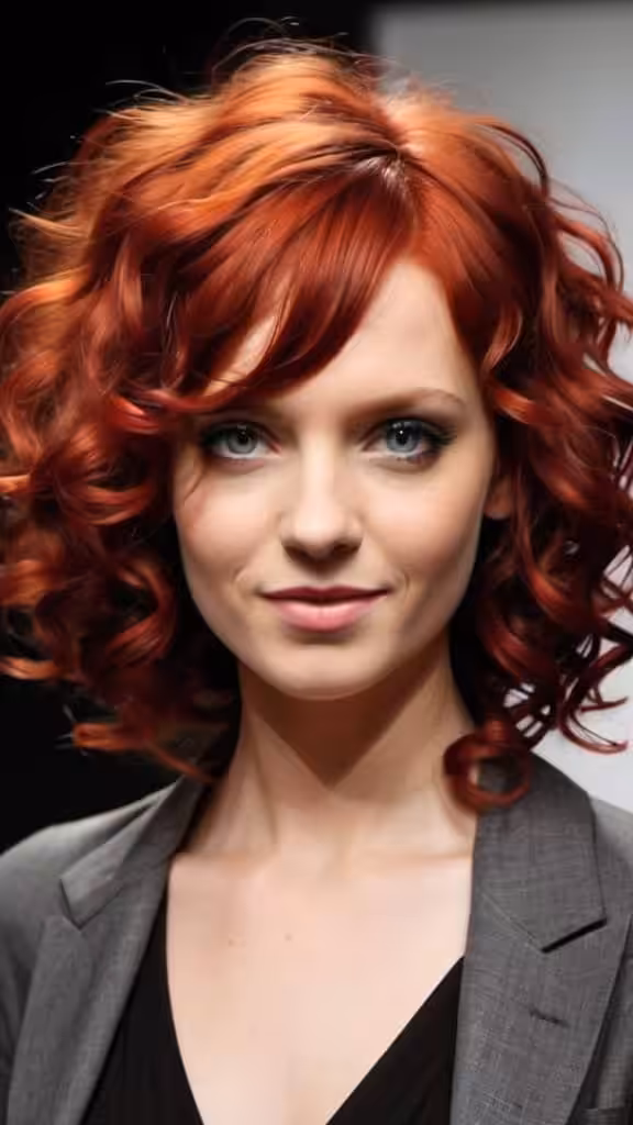 Layered Curly Cut