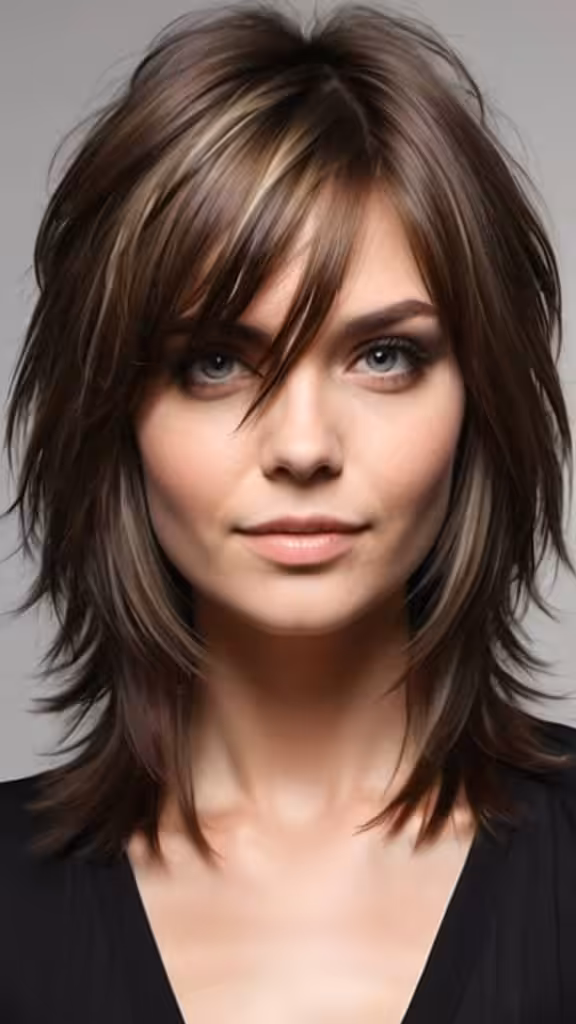 Layered Shag Cut Long Layered Haircuts