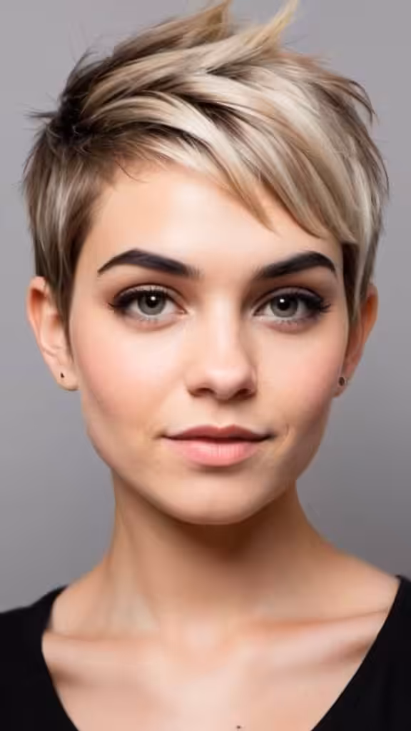 Layered Undercut Pixie