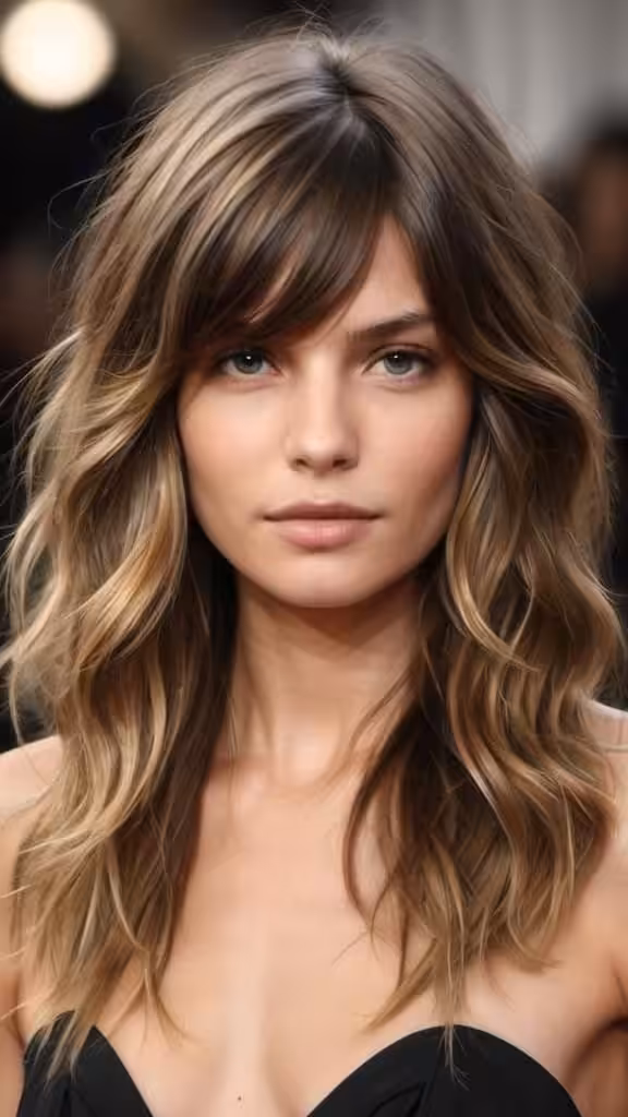 Layered Waves Long Layered Haircuts