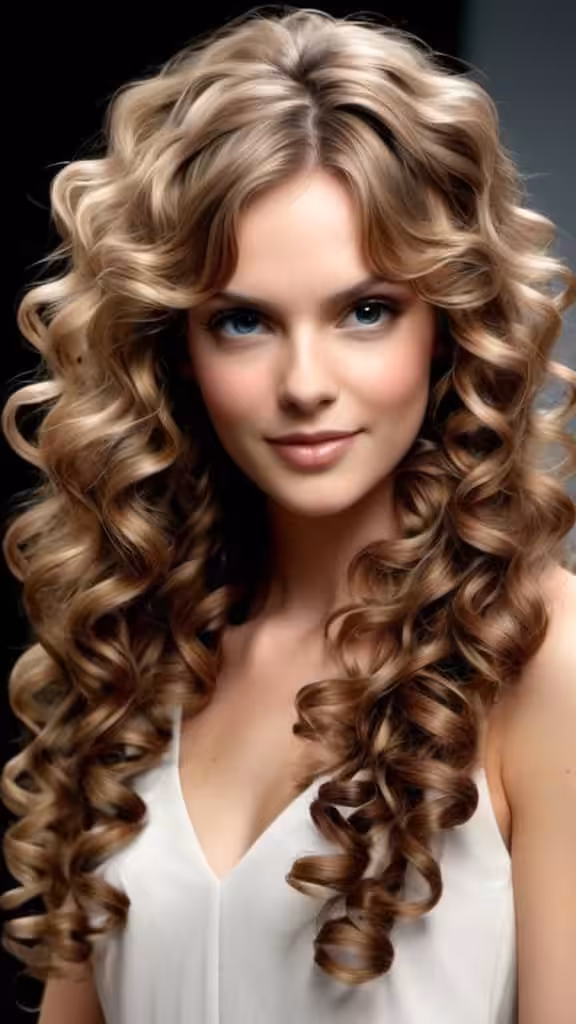 Long Bouncy Curls