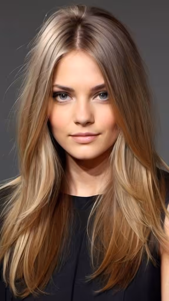 Long Hair with Face-framing Layers