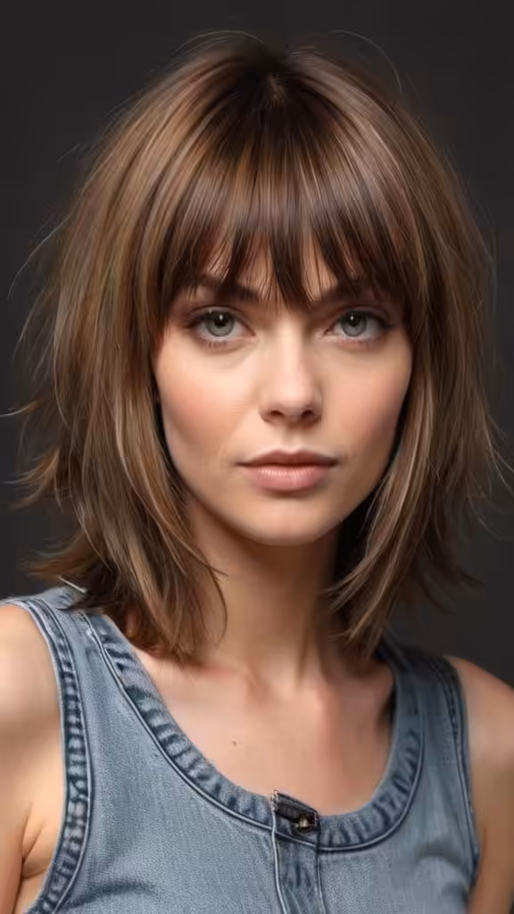 Long Shag and Bangs