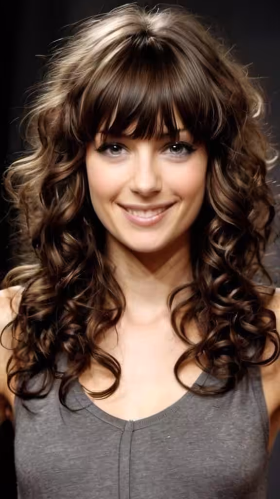 Longer Layers for Curly Hair