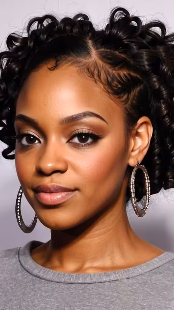 Low Curly Knot