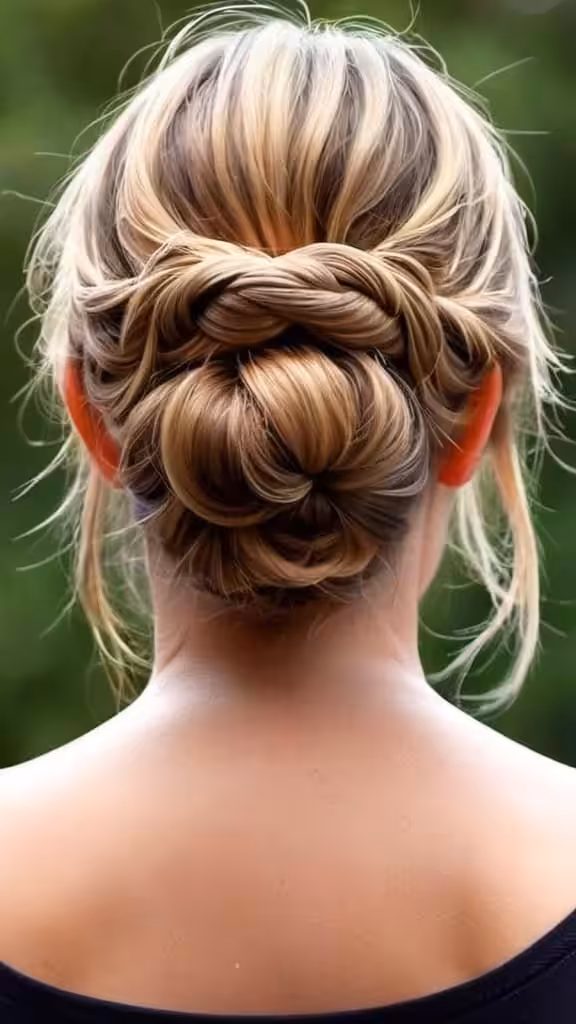 Messy Nape Knot
