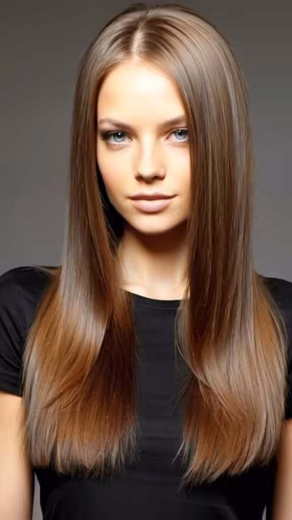 One Length Hairstyle