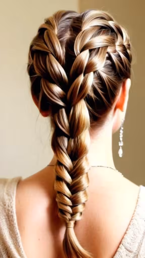One-Sided French Braid
