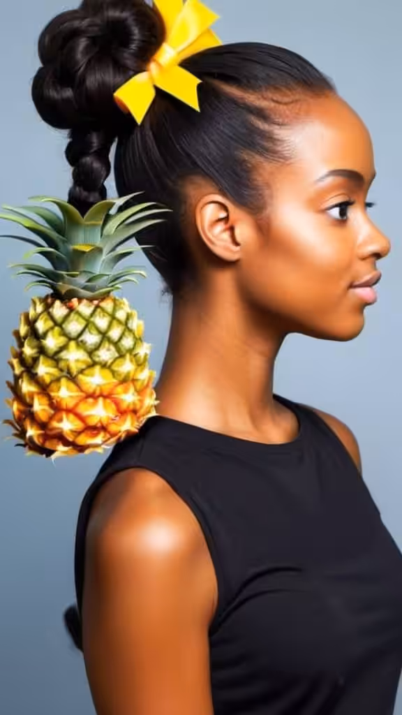 Pineapple Ponytail