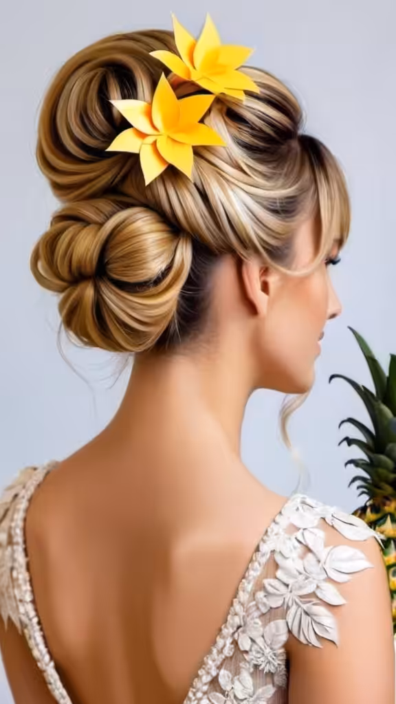 Pineapple Updo