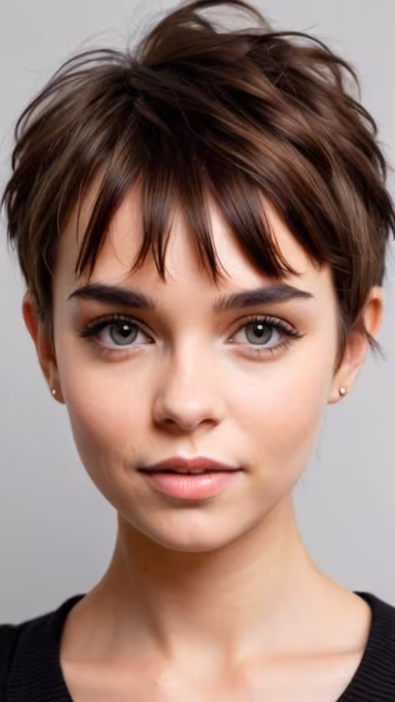 Pixie with Wispy Bangs