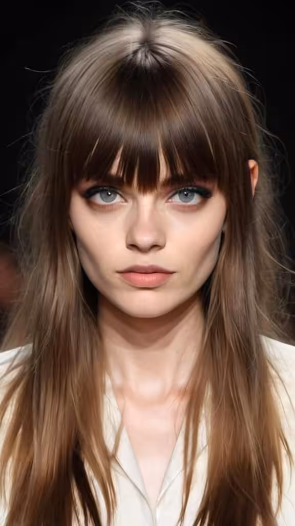 Razored Fringe Bangs