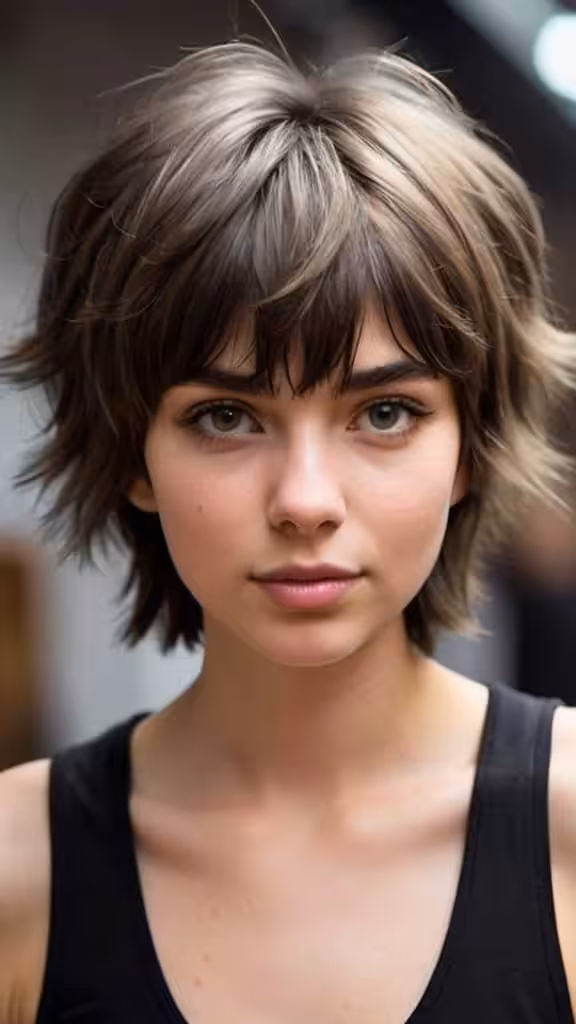 Shaggy Wolf Cut