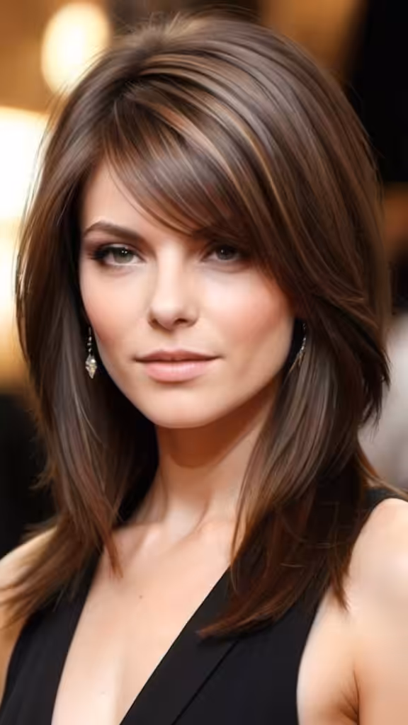 Sharp Layered Haircut
