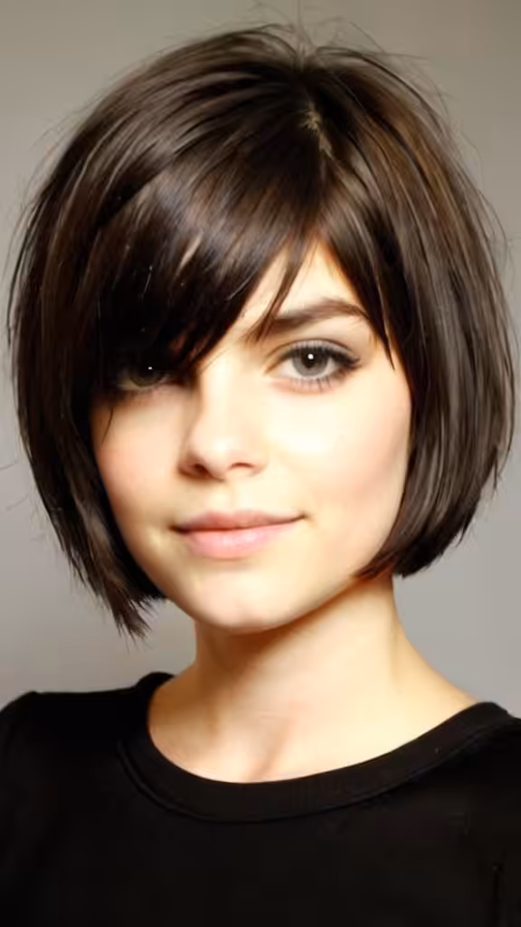 Short Choppy Bob