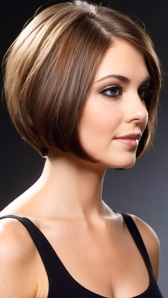 Short Coiffed Bob