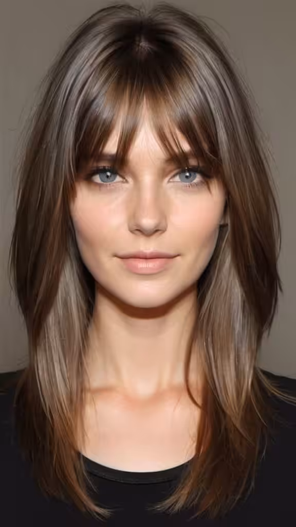 Short Face Framing Layers For Long Hair Long Layered Haircuts