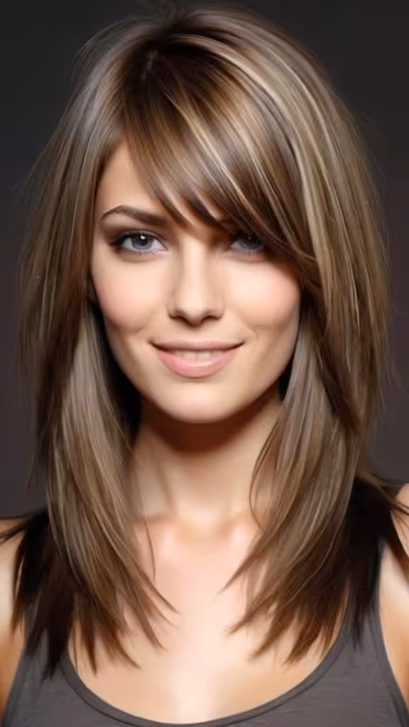 Short Layer Cut for Long Hair Long Layered Haircuts