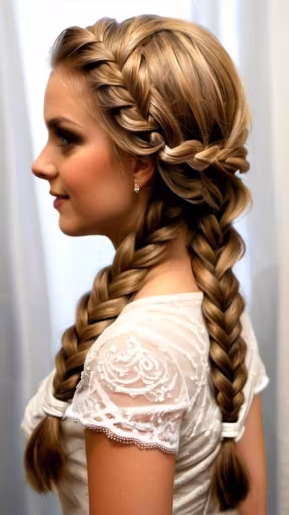 Side Fishtail Braid