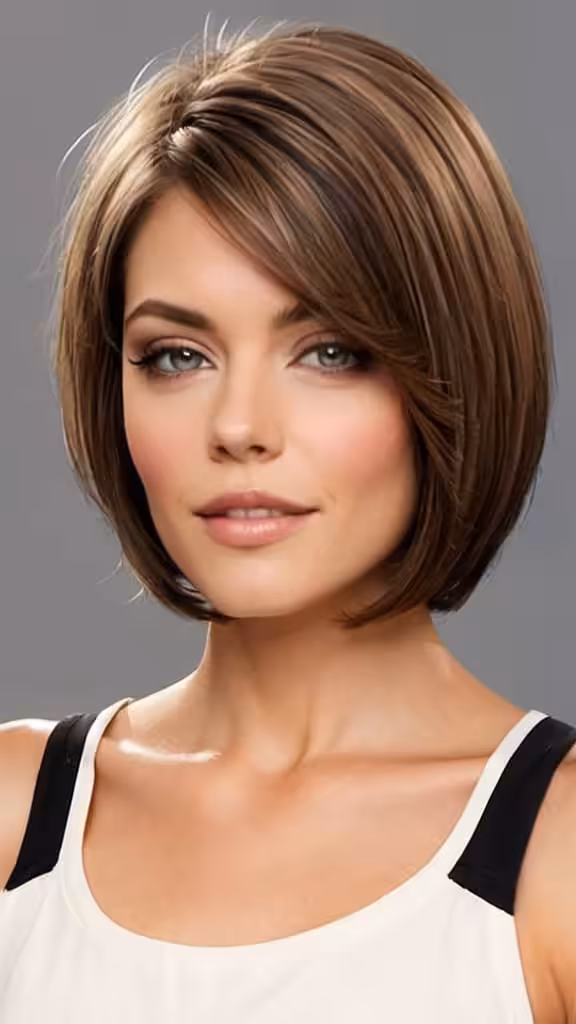 Side Parted Bob