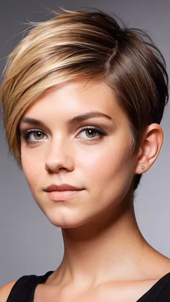 Side-Swept Pixie with an Undercut