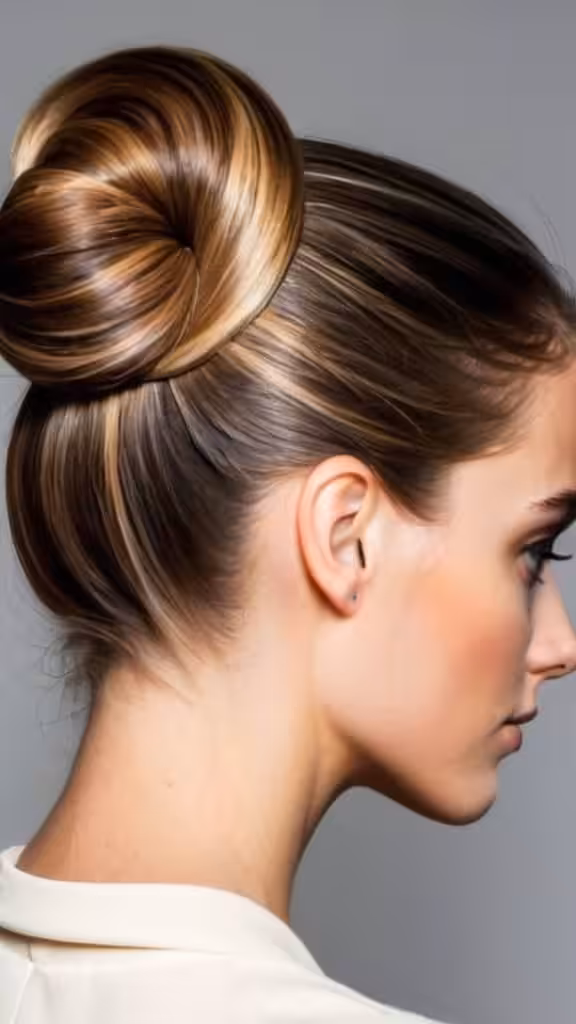 Sleek Low Bun
