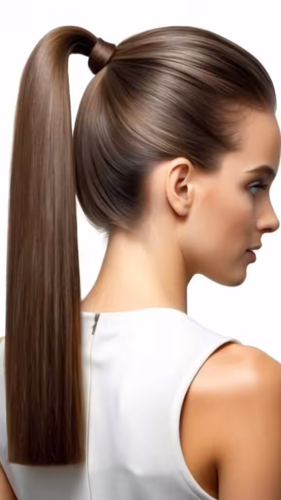 Sleek Ponytail