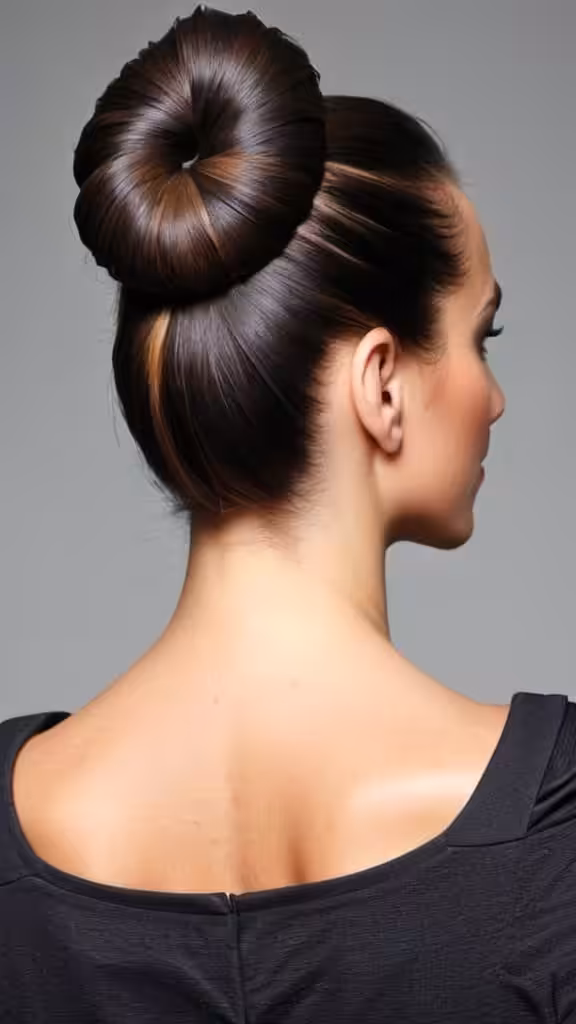 Sleek Woven Bun