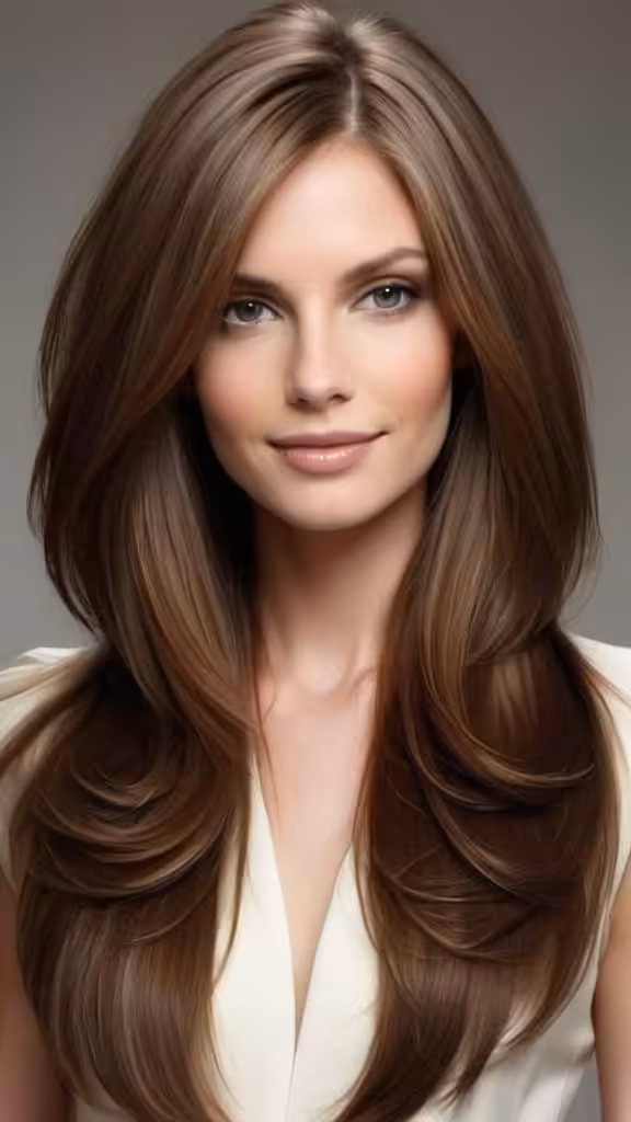 Straight Long Layers with Flipped Ends