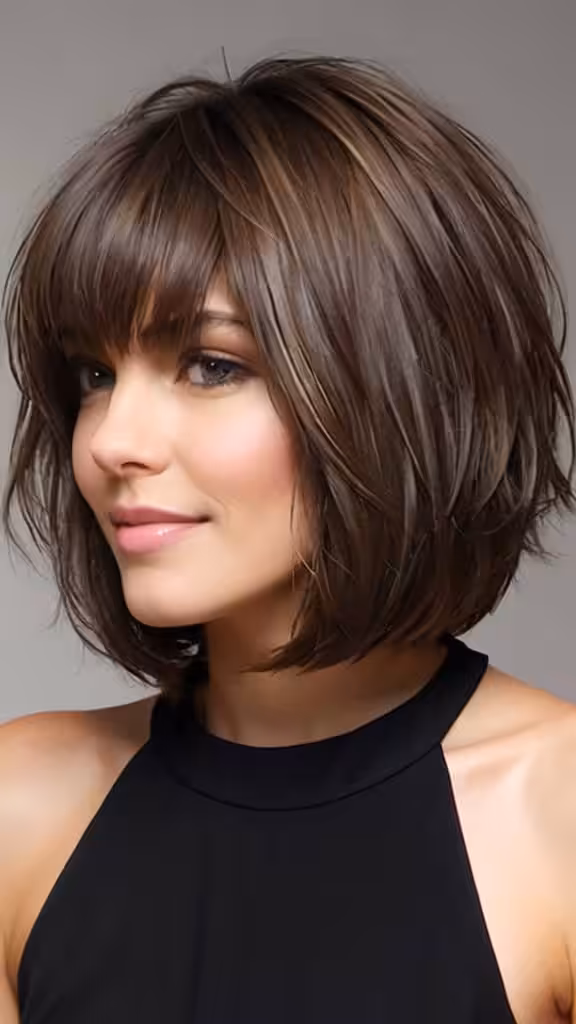Textured Long Bob