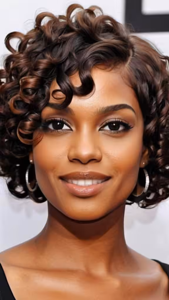 The Curly Bob Haircut