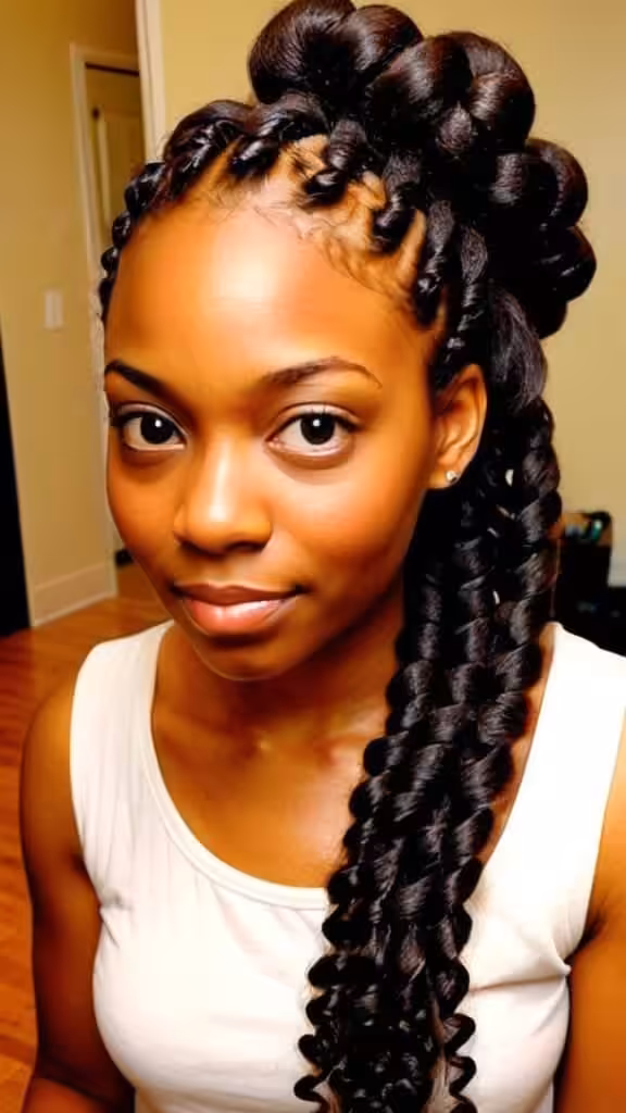 Two-Strand Natural Hairstyles