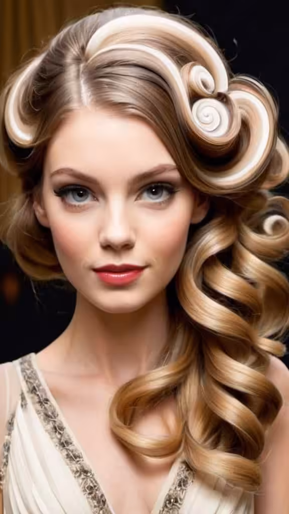 Vintage-Inspired Swirls