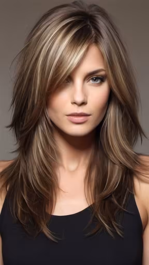 Voluminous Long Layered Haircut Long Layered Haircuts