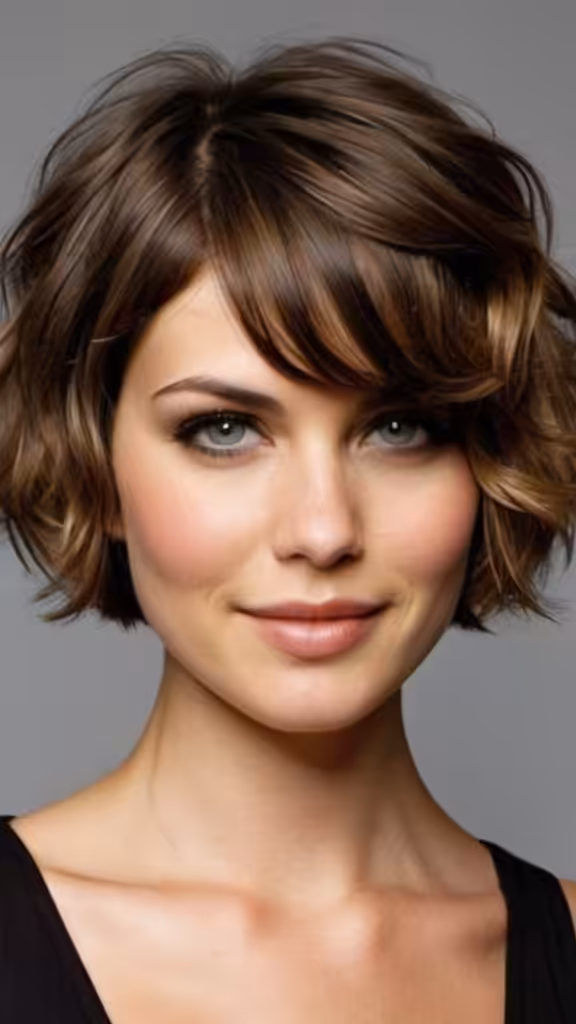Wavy Crop Cut