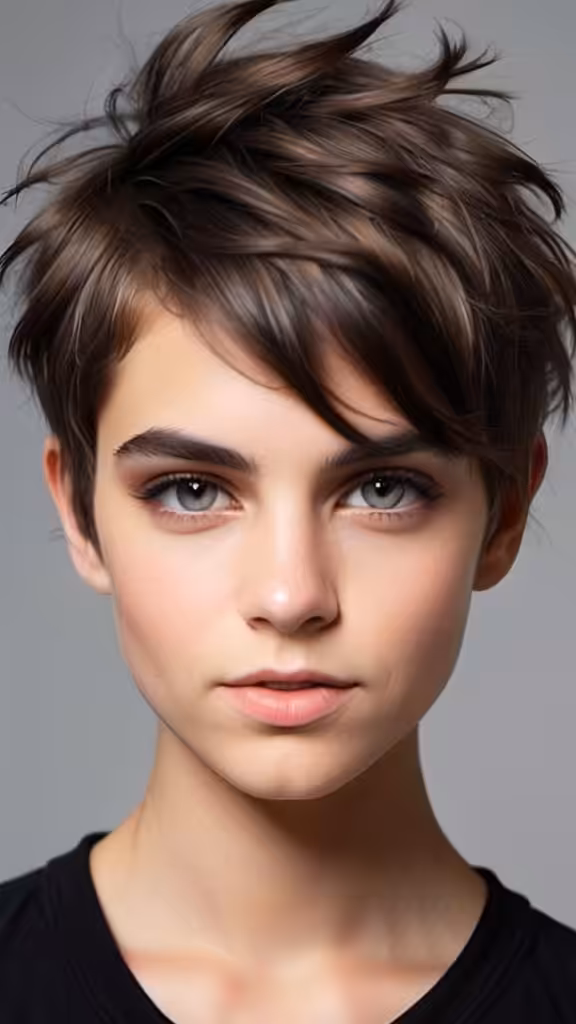 Androgynous Pixie