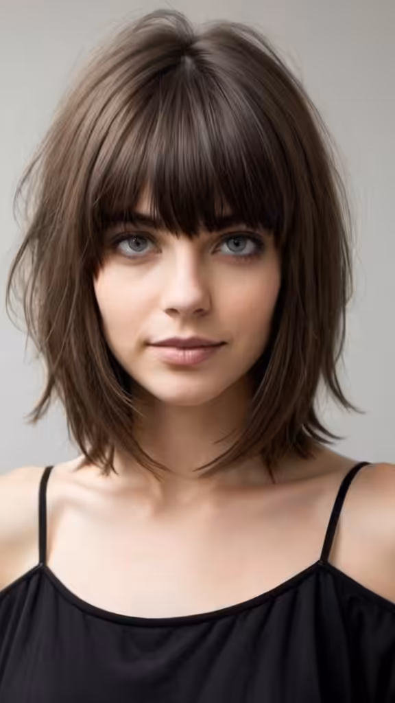 Asymmetrical Shoulder Length