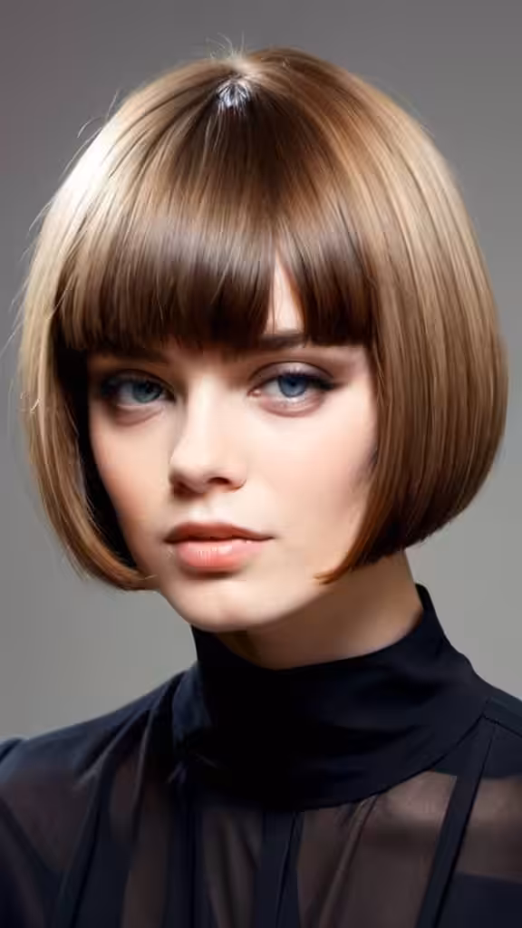 Blunt Pageboy Haircut