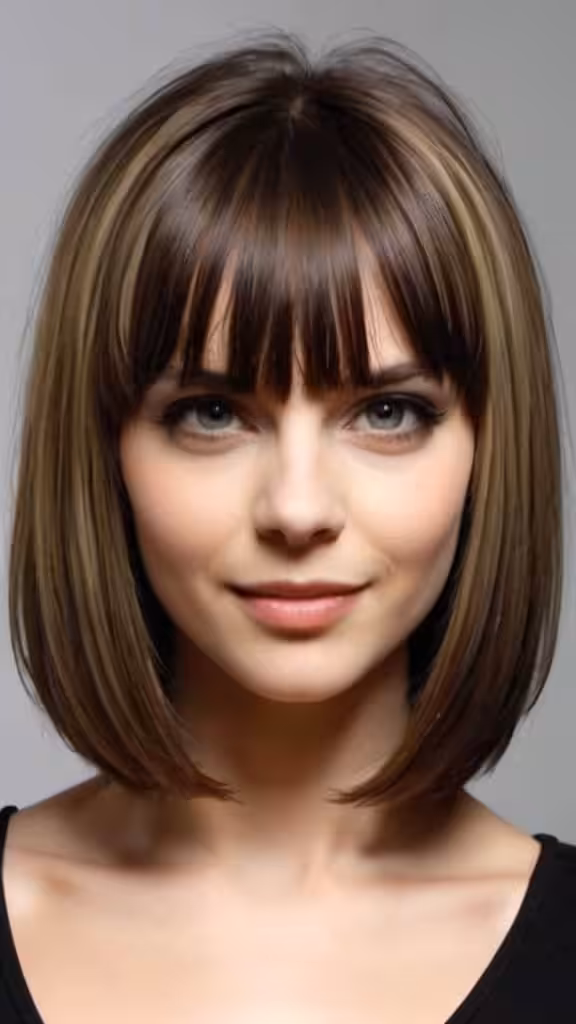 Bob with Bangs
