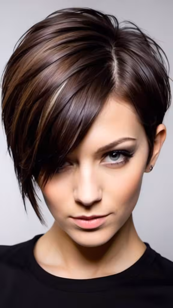 Bob With A Deep Side Undercut