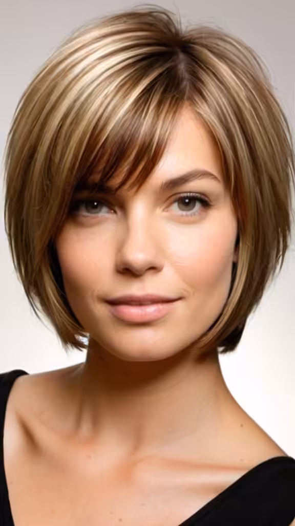 Chic Layered Bob