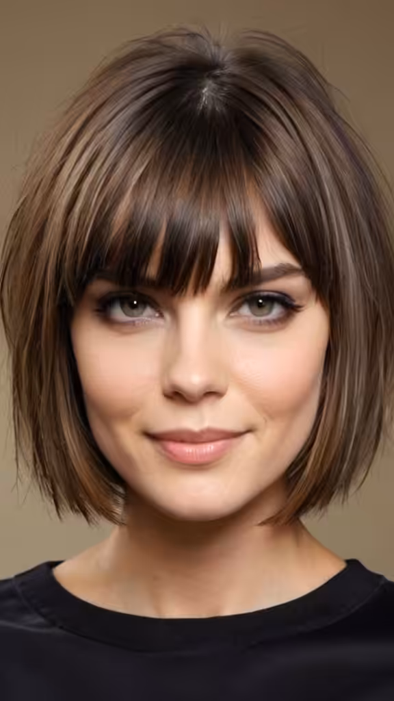 Choppiest Bob with Bangs