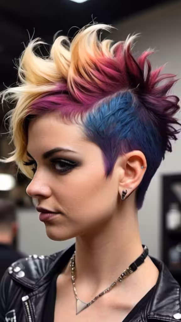 Curls With A V Shape Taper